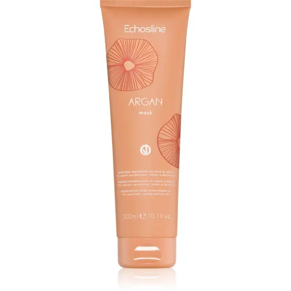 Echosline Echosline Argan mask hranjiva maska za glatku i blistavu kosu s arganovim uljem 300 ml