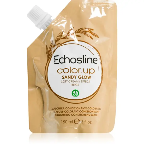 Echosline Echosline Color Up Bonding maska s hranjivim učinkom nijansa Sandy Glow 150 ml