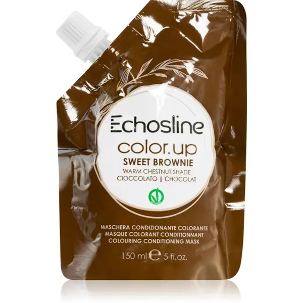 Echosline Echosline Color Up Bonding maska s hranjivim učinkom nijansa Sweet Brownie 150 ml