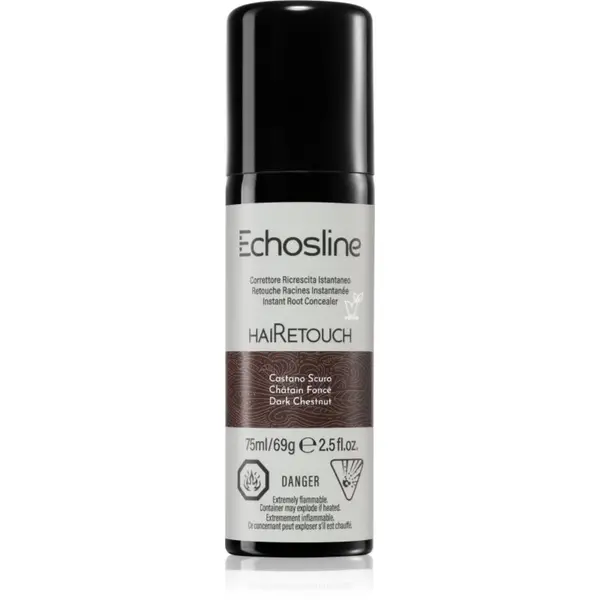 Echosline Echosline Hairetouch Hairtouch instant sprej za prekrivanje izrasta Dark Chestnut 75 ml