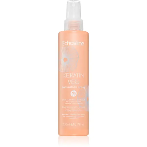 Echosline Echosline Keratin veg Lamination Spray Sprej za obojenu kosu za sjajnu i mekanu kosu 200 ml
