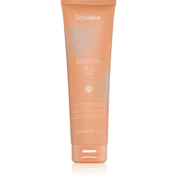 Echosline Echosline Keratin veg Mask intenzivna hranjiva maska za suhu i poreznu kosu s aminokiselinama 300 ml
