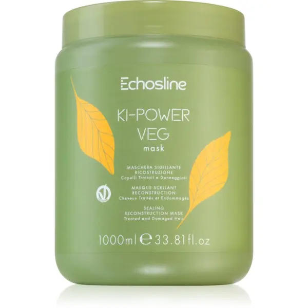 Echosline Echosline Ki-Power Veg Mask regenerirajuća maska za oštećenu kosu 1000 ml