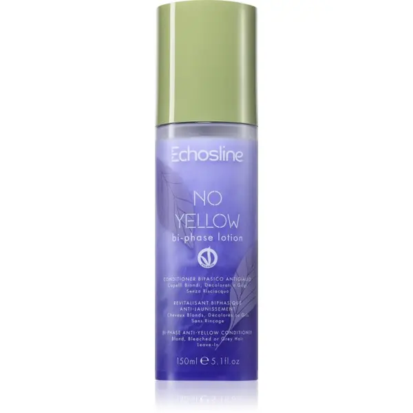 Echosline Echosline No Yellow Bi - Phase Lotion regenerator bez ispiranja za plavu kosu 150 ml