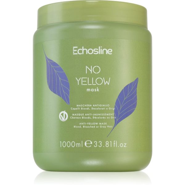 Echosline Echosline No Yellow Mask maska za kosu neutralizirajući žuti tonovi 1000 ml