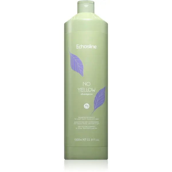 Echosline Echosline No Yellow Shampoo šampon protiv žutih tonova 1000 ml