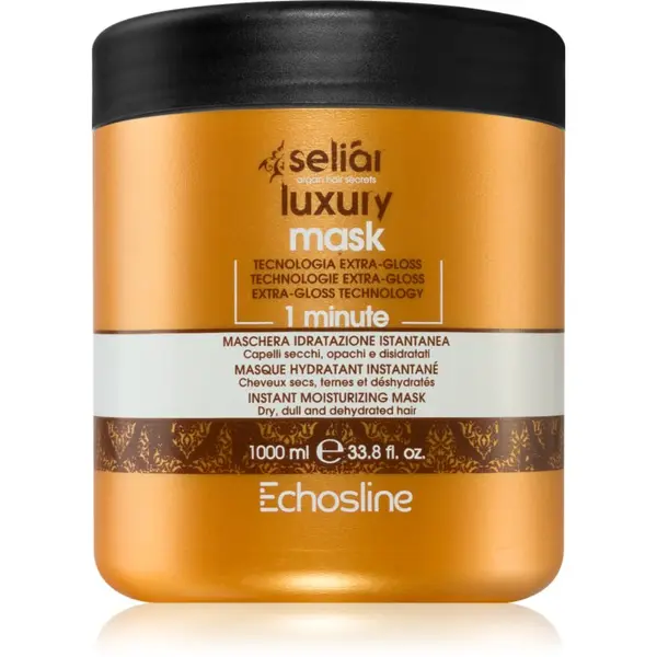 Echosline Echosline Seliár Luxury hranjiva maska za glatku i blistavu kosu 1000 ml