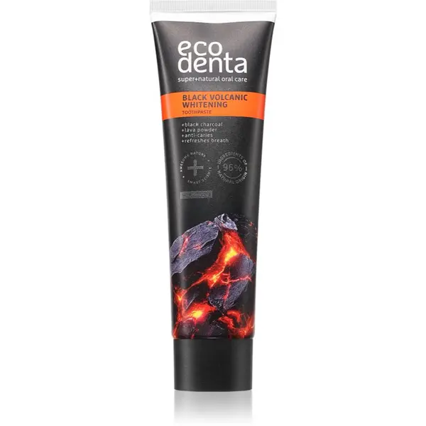Ecodenta Ecodenta Black Volcanic Whitening pasta za izbjeljivanje 100 ml