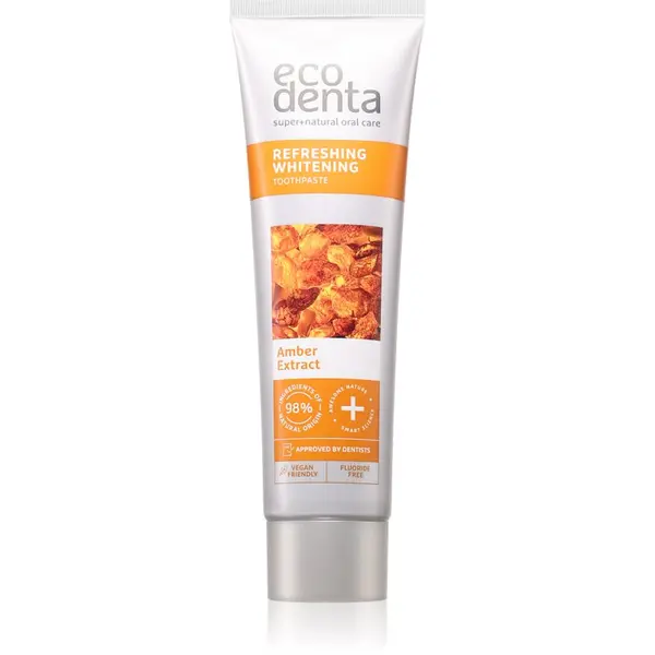 Ecodenta Ecodenta Refreshing Whitening osvježavajuća pasta za zube s izbjeljivajućim učinkom 100 ml