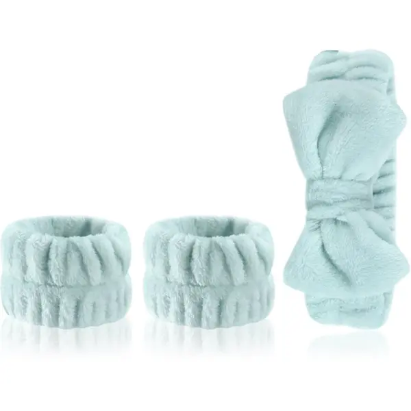 EcoTools EcoTools Cleansing Headband & Wristband Set set za skidanje šminke sa spa trakom za glavu
