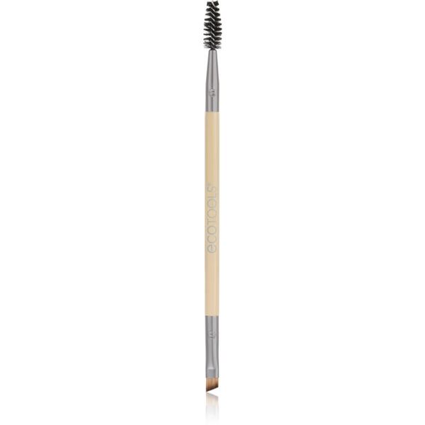 EcoTools EcoTools Face Tools obostrani kist za obrve sa četkicom 1 kom