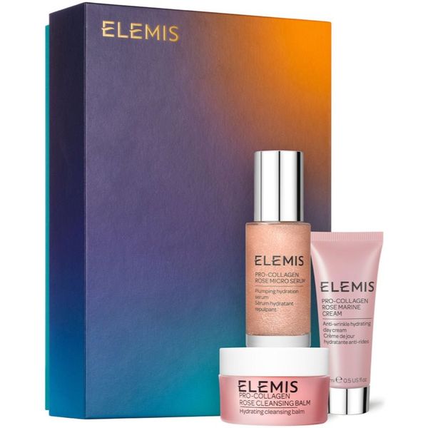Elemis Elemis Pro-Collagen Skin Soothing Rose Trio poklon set (za hidrataciju i zatezanje kože)