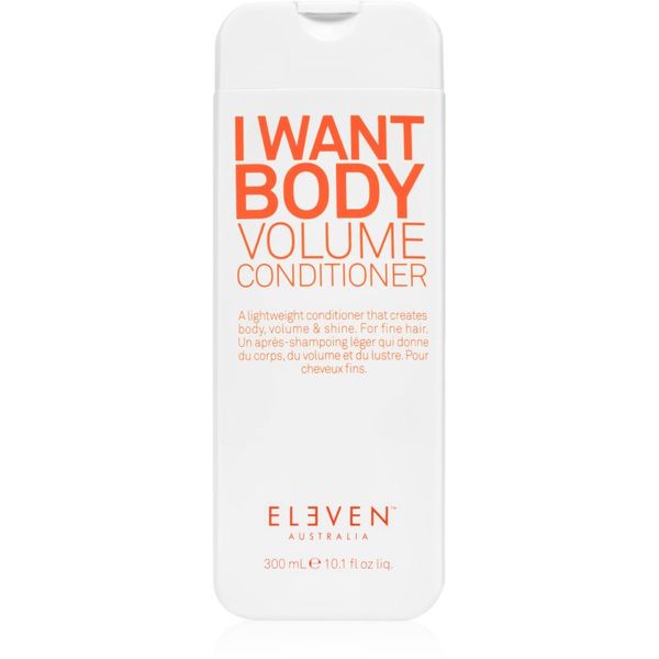 Eleven Australia Eleven Australia I Want Body Volume Conditioner regenerator za volumen tanke kose 300 ml