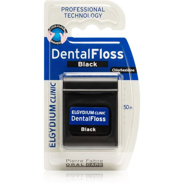 Elgydium Elgydium Clinic DentalFloss zubni konac Black