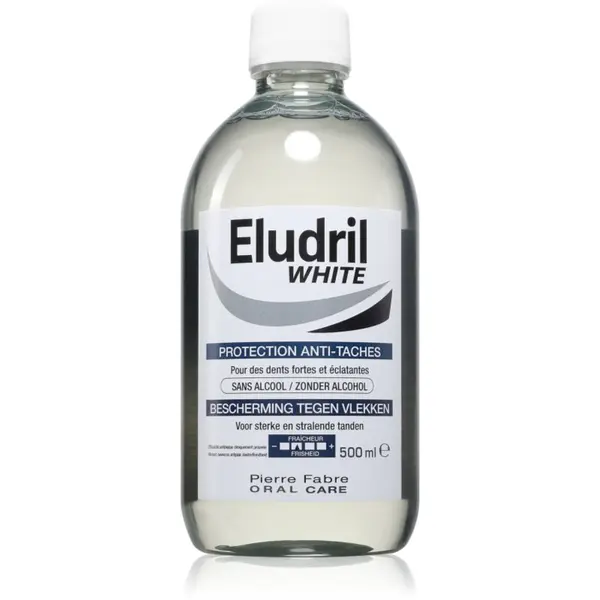Elgydium Elgydium Eludril White vodica za usta s učinkom izbjeljivanja 500 ml