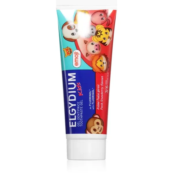 Elgydium Elgydium Emoji Kids zubna pasta za djecu 2-6y Strawberry 50 ml