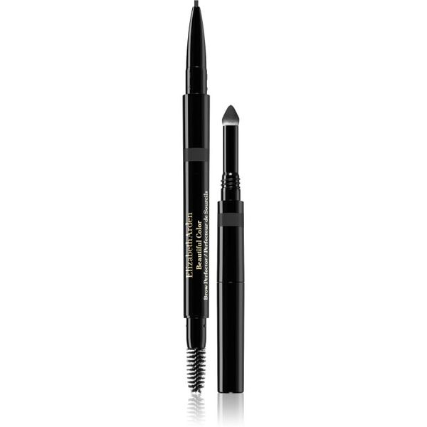 Elizabeth Arden Elizabeth Arden Beautiful Color Brow Perfector automatska olovka za obrve 3 u 1 05 Soft Black 0.32 g