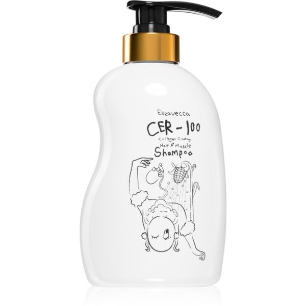 Elizavecca Elizavecca Cer-100 Collagen Coating Hair Muscle Shampoo šampon za dubinsko čišćenje s kolagenom 500 ml