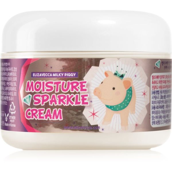 Elizavecca Elizavecca Milky Piggy Moisture Sparkle Cream posvjetljujuća hidratantna krema 100 ml
