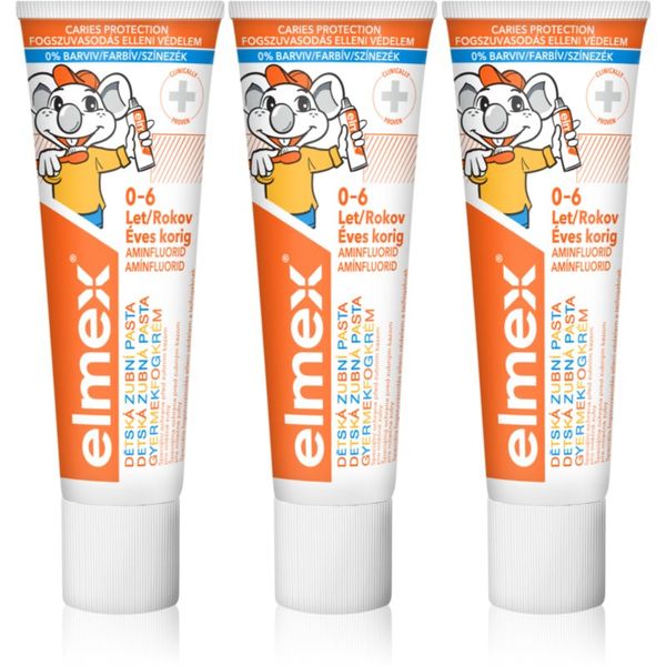 Elmex Elmex Caries Protection Kids pasta za zube za djecu 3 x 50 ml