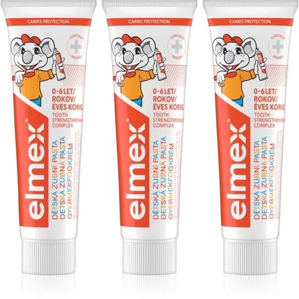 Elmex Elmex Caries Protection Kids pasta za zube za djecu 3 x 50 ml