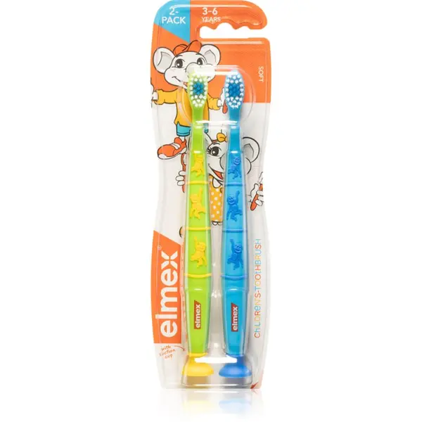 Elmex Elmex Children's Toothbrush dječja četkica za zube soft 3-6 years 2 kom