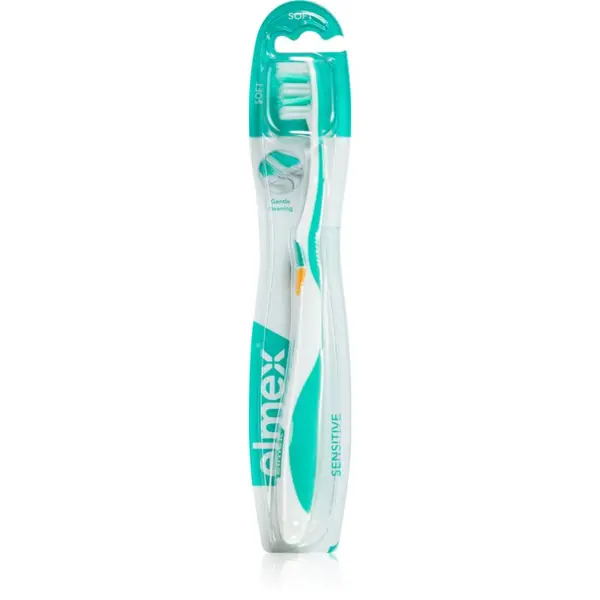 Elmex Elmex Sensitive četkica za zube extra soft Green & Yellow 1 kom