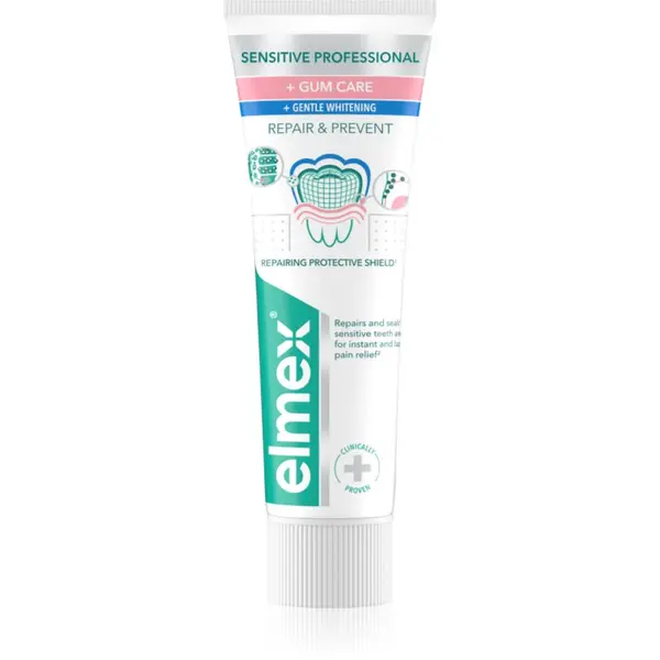 Elmex Elmex Sensitive Professional Repair & Prevent White pasta za zube 75 ml