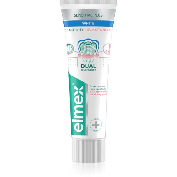 Elmex Elmex Sensitivity + Gum Strenght Whitening zubna pasta za osjetljive zube 75 ml