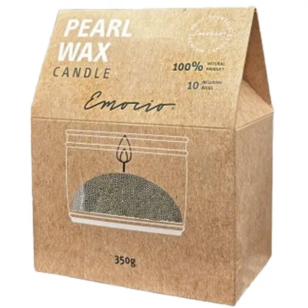 Emocio Emocio Pearl wax Green svijeća 350 g