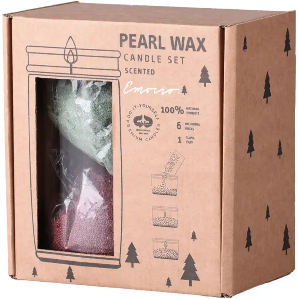Emocio Emocio Pearl wax Set poklon set 500 g