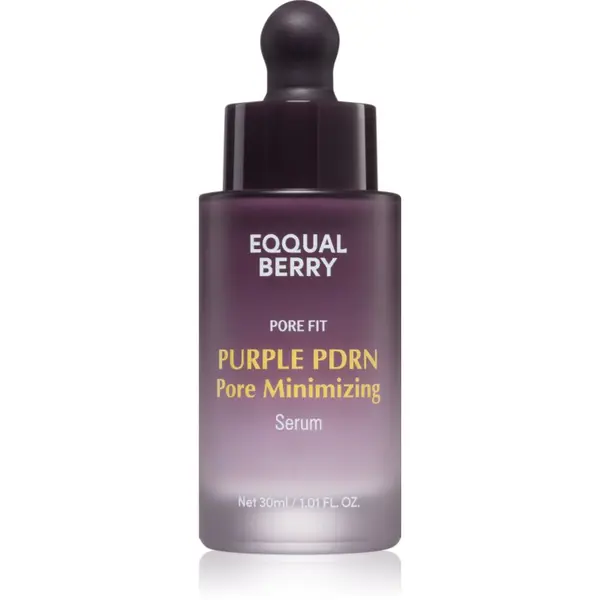 EQQUALBERRY EQQUALBERRY Purple PDRN Pore Minimizing Serum serum za smanjenje proširenih pora za sjaj i hidrataciju 30 ml
