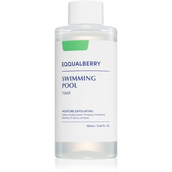 EQQUALBERRY EQQUALBERRY Swimming Pool Toner hidratantni toner s eksfolijacijskim učinkom 155 ml