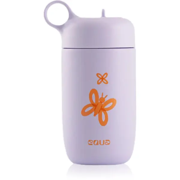EQUA Equa Kids boca za vodu od nehrđajućeg čelika za djecu Butterfly 400 ml