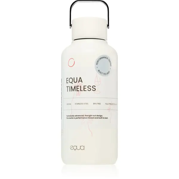 EQUA Equa Timeless boca za vodu od nehrđajućeg čelika mala boja C'est La Vie 600 ml