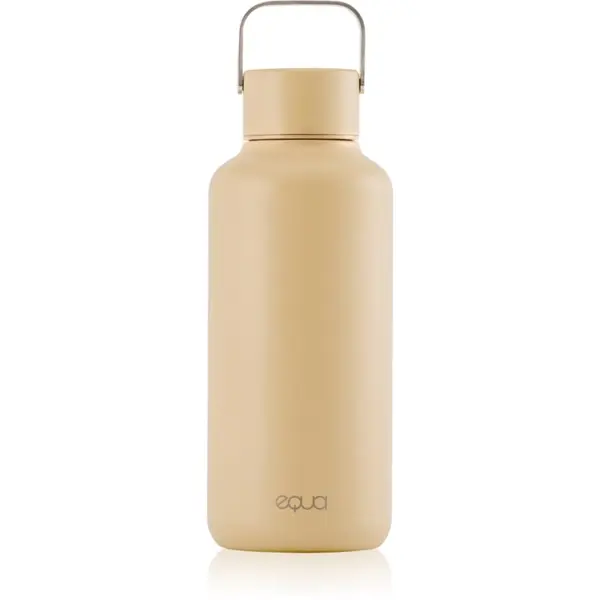EQUA Equa Timeless boca za vodu od nehrđajućeg čelika mala boja Latte 600 ml