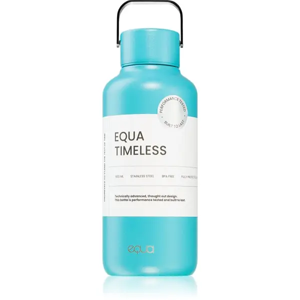 EQUA Equa Timeless boca za vodu od nehrđajućeg čelika mala boja Wave 600 ml