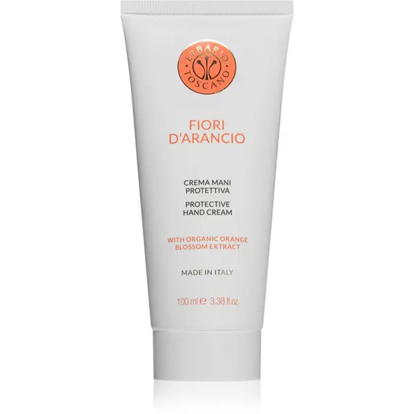 Erbario Toscano Erbario Toscano Fiori d’Arancio zaštitna krema za ruke 100 ml