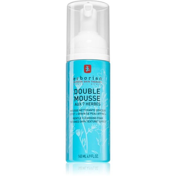 Erborian Erborian 7 Herbs Double Mousse nježna pjena za čišćenje 145 ml