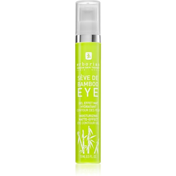 Erborian Erborian Bamboo hidratantni gel za područje oko očiju s mat efektom 15 ml