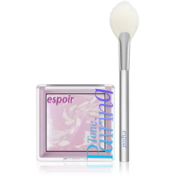 espoir espoir Tone Pairing Highlighter highlighter za lice i područje oko očiju s kistom nijansa Aurora 9.6 g