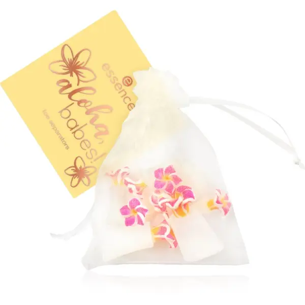 essence essence aloha, babes! pjenasti separatori prstiju 01 Beach Walk? Let's Talk! 8 kom