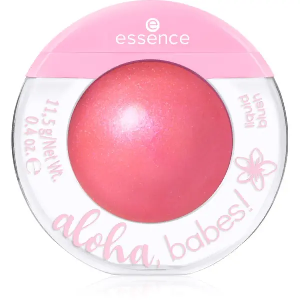 essence essence aloha, babes! tekuće rumenilo nijansa 01 Sun Rays & Island Days 11.5 g