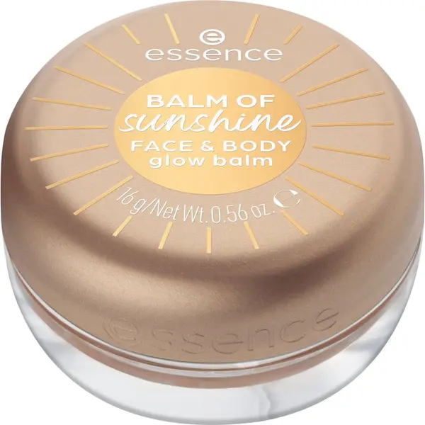 essence essence BALM OF sunshine sjajni balzam za lice i tijelo nijansa 20 Séduction du Soleil 16 g