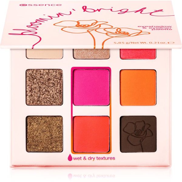 Essence Essence Bloomin' Bright paleta sjenila za oči 5,85 g