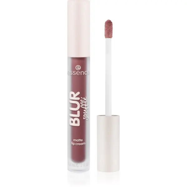 essence essence Blur Soufflé mat tekući ruž za usne nijansa 03 Hot Offline 3.6 ml
