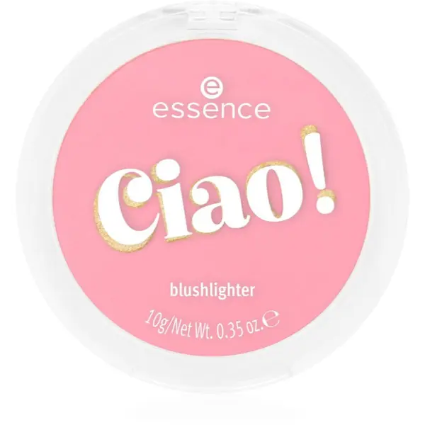 essence essence Ciao! rumenilo s highlighterom nijansa 01 Buongiorno Bellissima 5.7 g