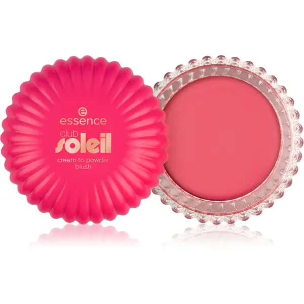 essence essence club SOLEIL kremasto rumenilo s puder efektom nijansa 01 Guava Sunset 8.5 g