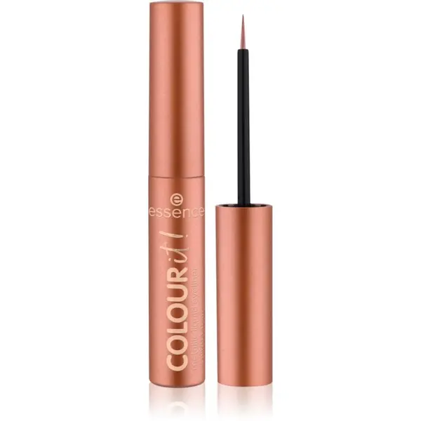 essence essence COLOUR it! metalik tuš za oči nijansa 01 Burnished Bronze 3 ml
