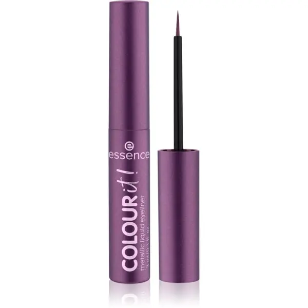 essence essence COLOUR it! metalik tuš za oči nijansa 02 Dark Cherry 3 ml